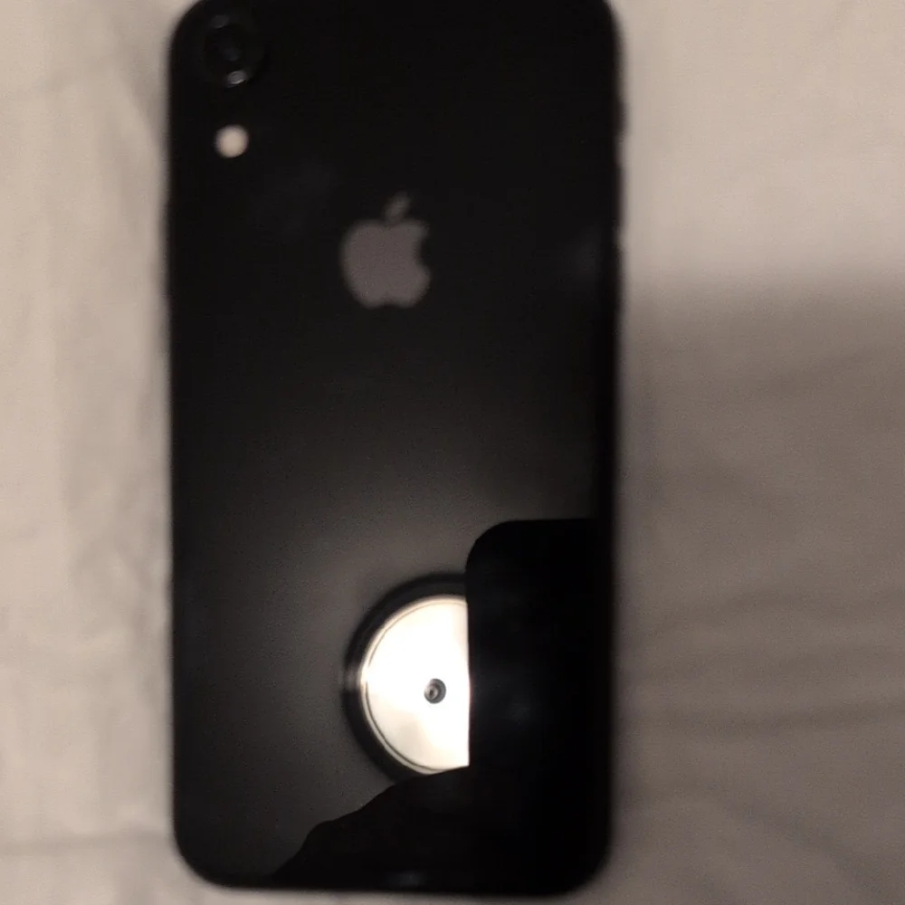 Apple Smartphone with Sleek Black Design